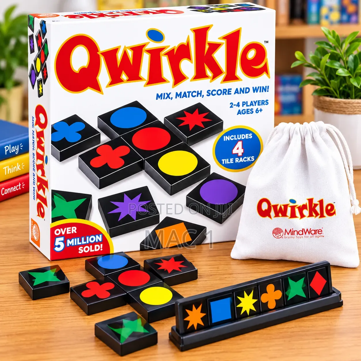Qwirkle Educational Strategy Game
