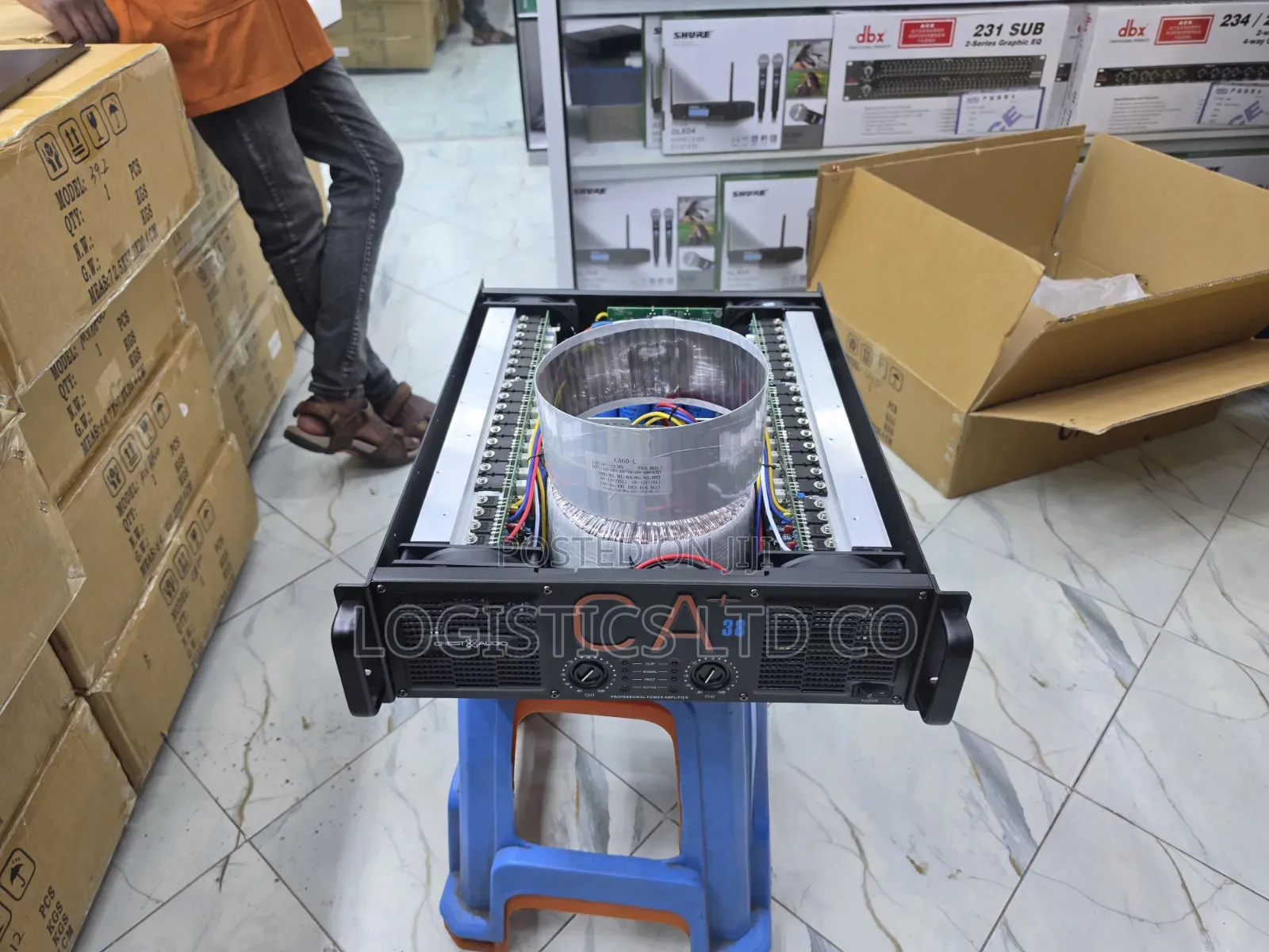 Crest Audio CA38+ High-Performance Professional Power Amplifier