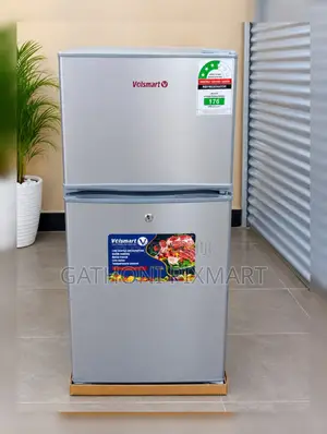 Volsmart 138L Energy Saving Double Door Fridge