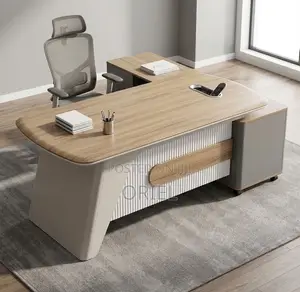 1.8M Executive L-Shaped C.E.O Desk : L-Shape 1800Mm Desk