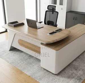 1.8M Executive L-Shaped C.E.O Desk : L-Shape 1800Mm Desk