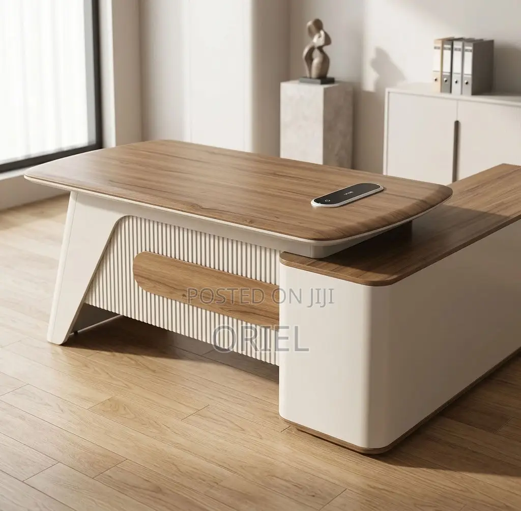 1.8M Executive L-Shaped C.E.O Desk : L-Shape 1800Mm Desk