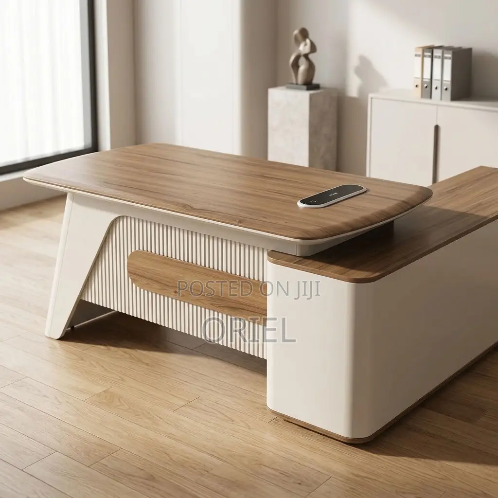 1.8M Executive L-Shaped C.E.O Desk : L-Shape 1800Mm Desk