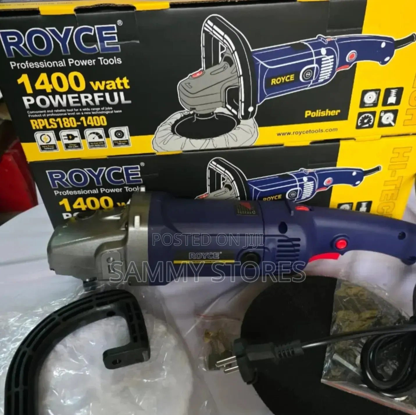 Royce 1400w Heavy Duty Polisher – Variable Speed Buffing Machine