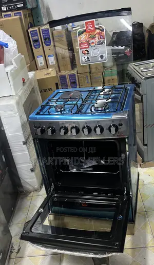 EuroChef 60×65 Gas Cooker – Stylish, Reliable & Efficient