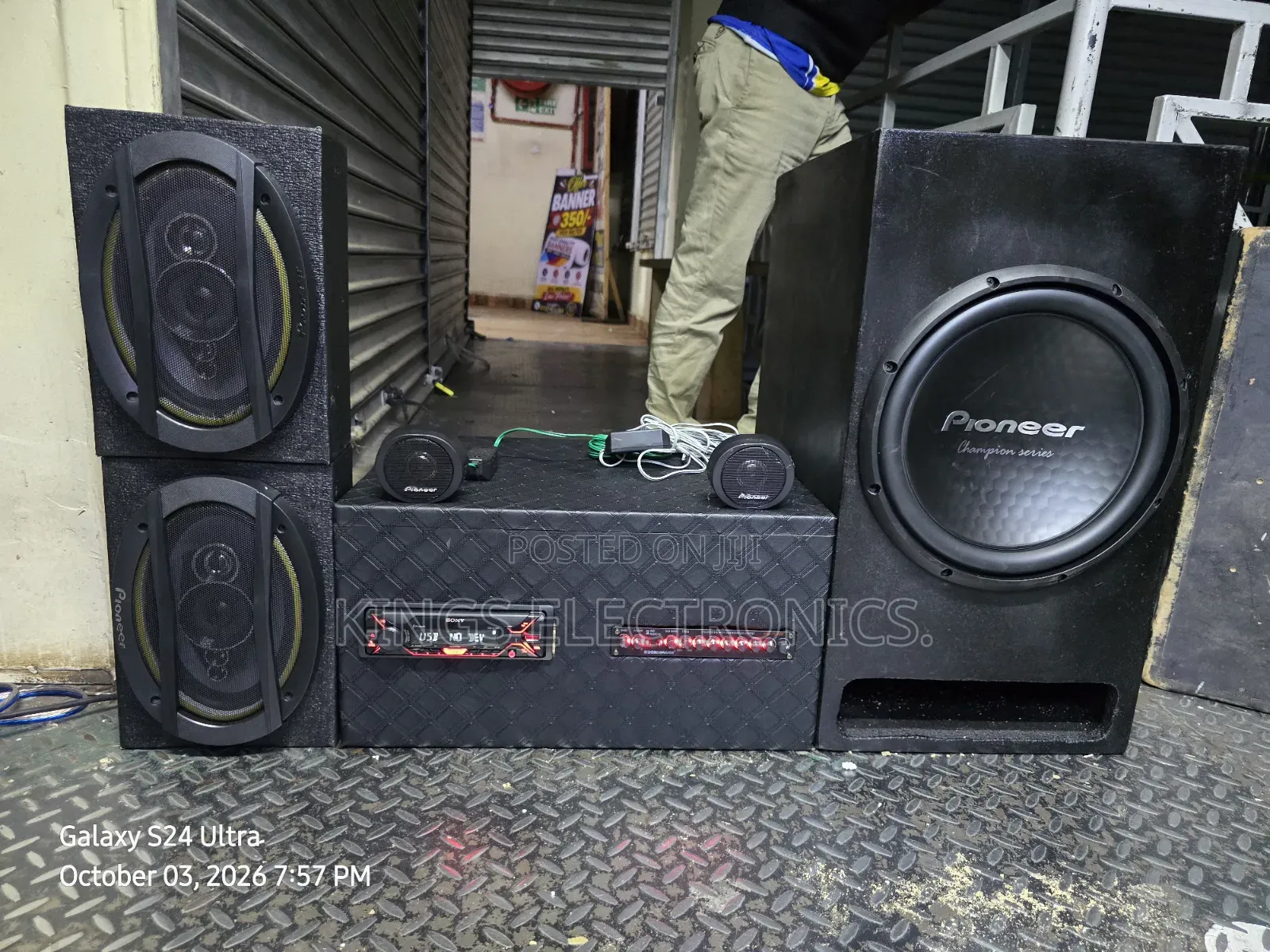 DvD Sized Home Car Audio.