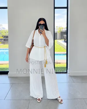 Latest Trendy Women Casual Linen Set