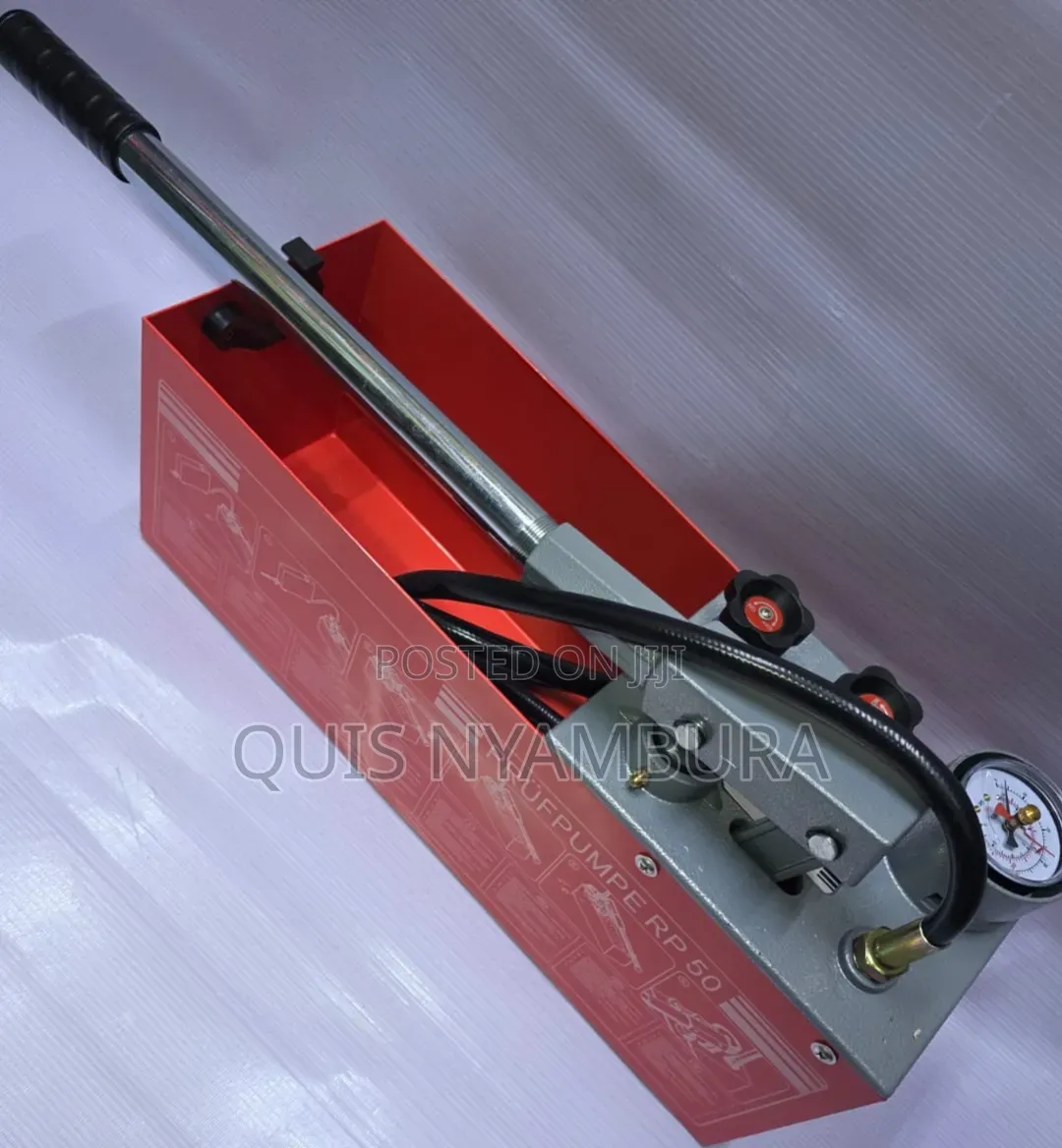 Pump Pressure Tester/ Manual Hydrostatic Pressure Test Pump
