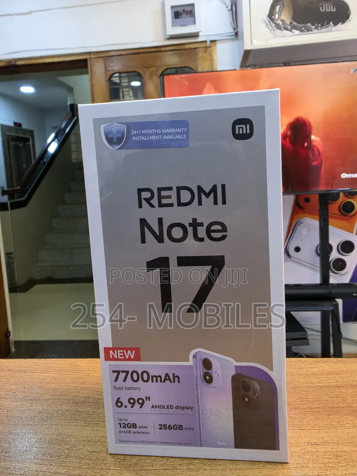 New Xiaomi Redmi Note 17 256 GB Black