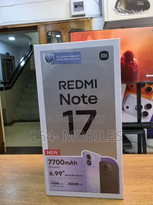 New Xiaomi Redmi Note 17 256 GB Black