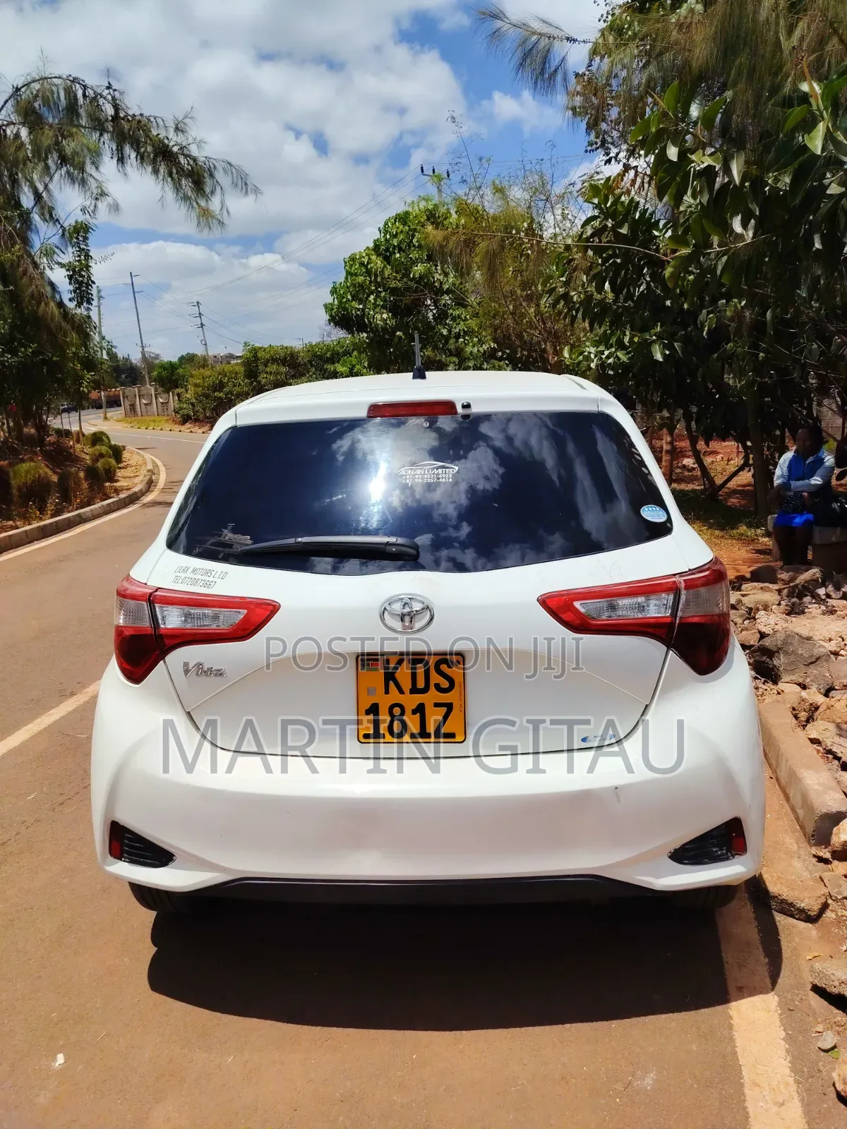 Toyota Vitz 2017 White