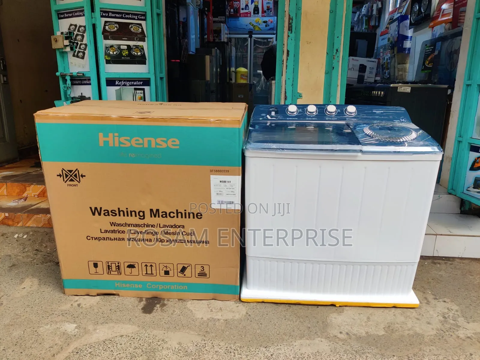 Hisense Twin Tub Washing Machine 14Kg