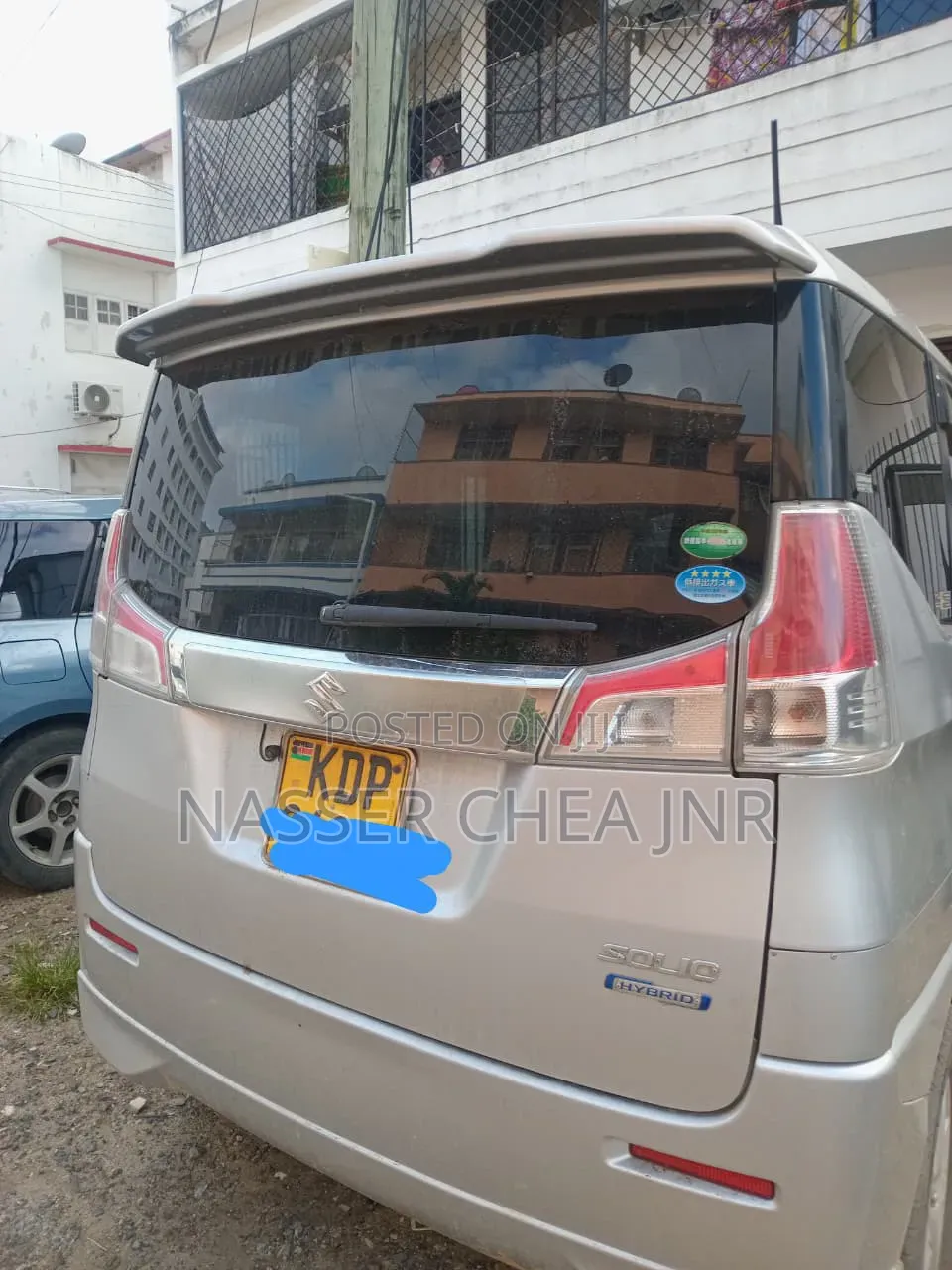 Suzuki Solio 2015 Silver