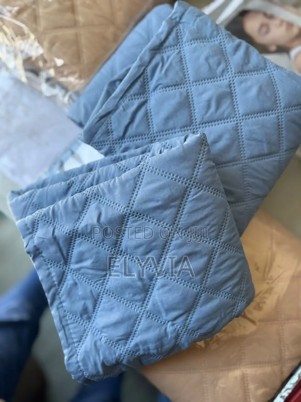 Grey Pillow Protector
