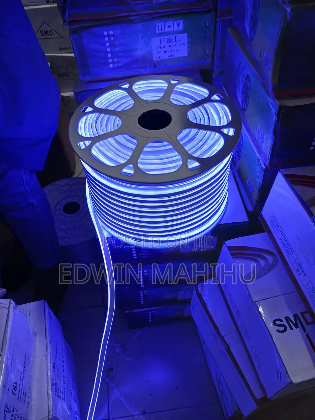 100m RGB Neon Snake Light