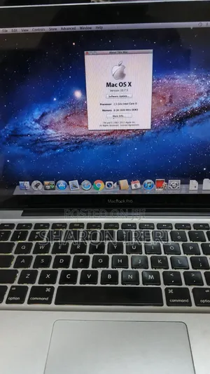 Laptop Apple MacBook Pro 2012 8GB Intel Core i5 HDD 500GB