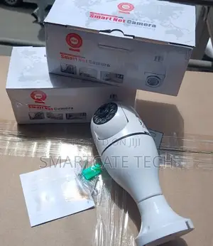 Smart CCTV Single Lens Bulb – Night Vision Wireless Camera