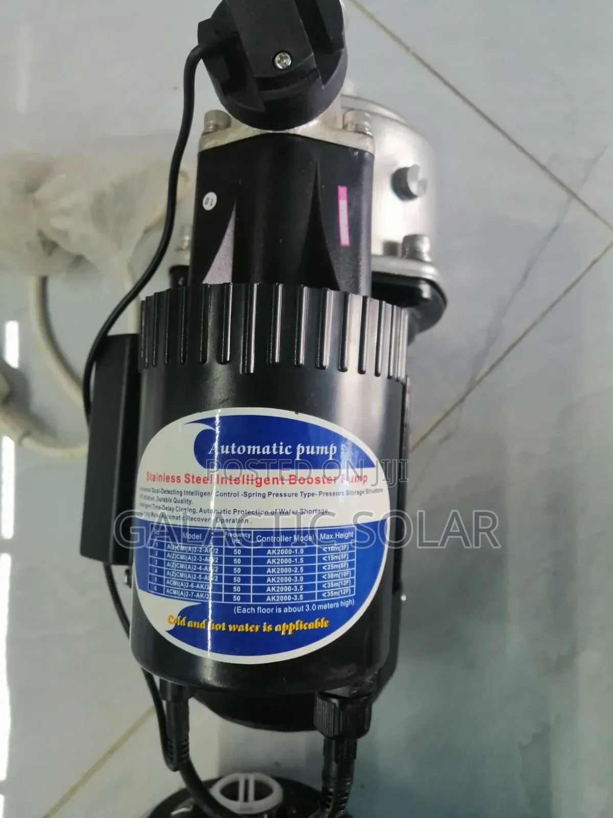 Silent Booster Pump