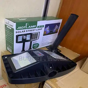 Portable Remote Control 300Watts High-Power Solar Lights With 3 Heads