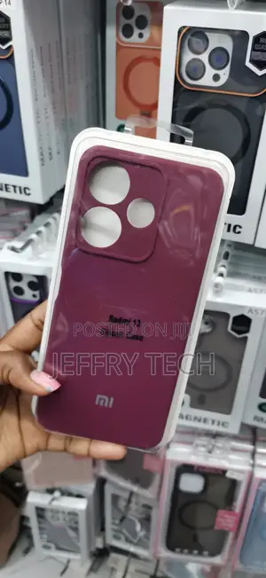 Bright Blue Silicone Phone Case Designed for the Tecno Camon 40 Pro 4G