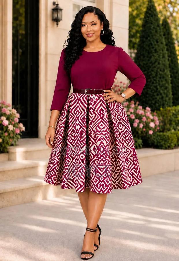 Box Plits Dress - thumbnail 2