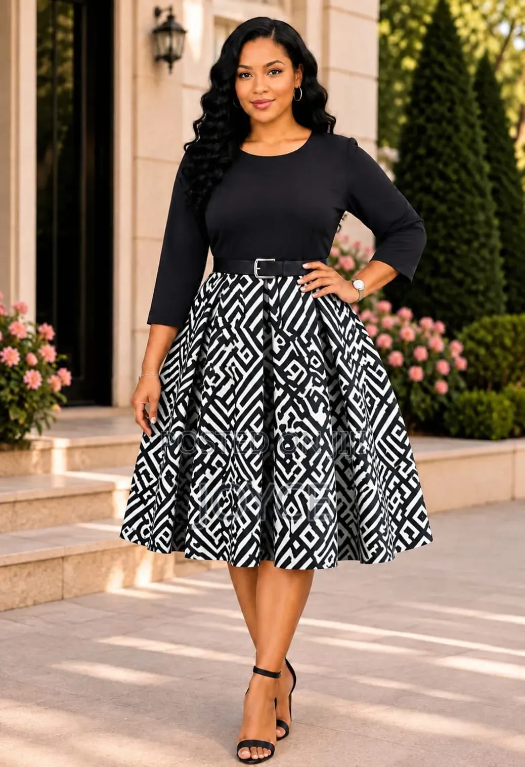 Box Plits Dress