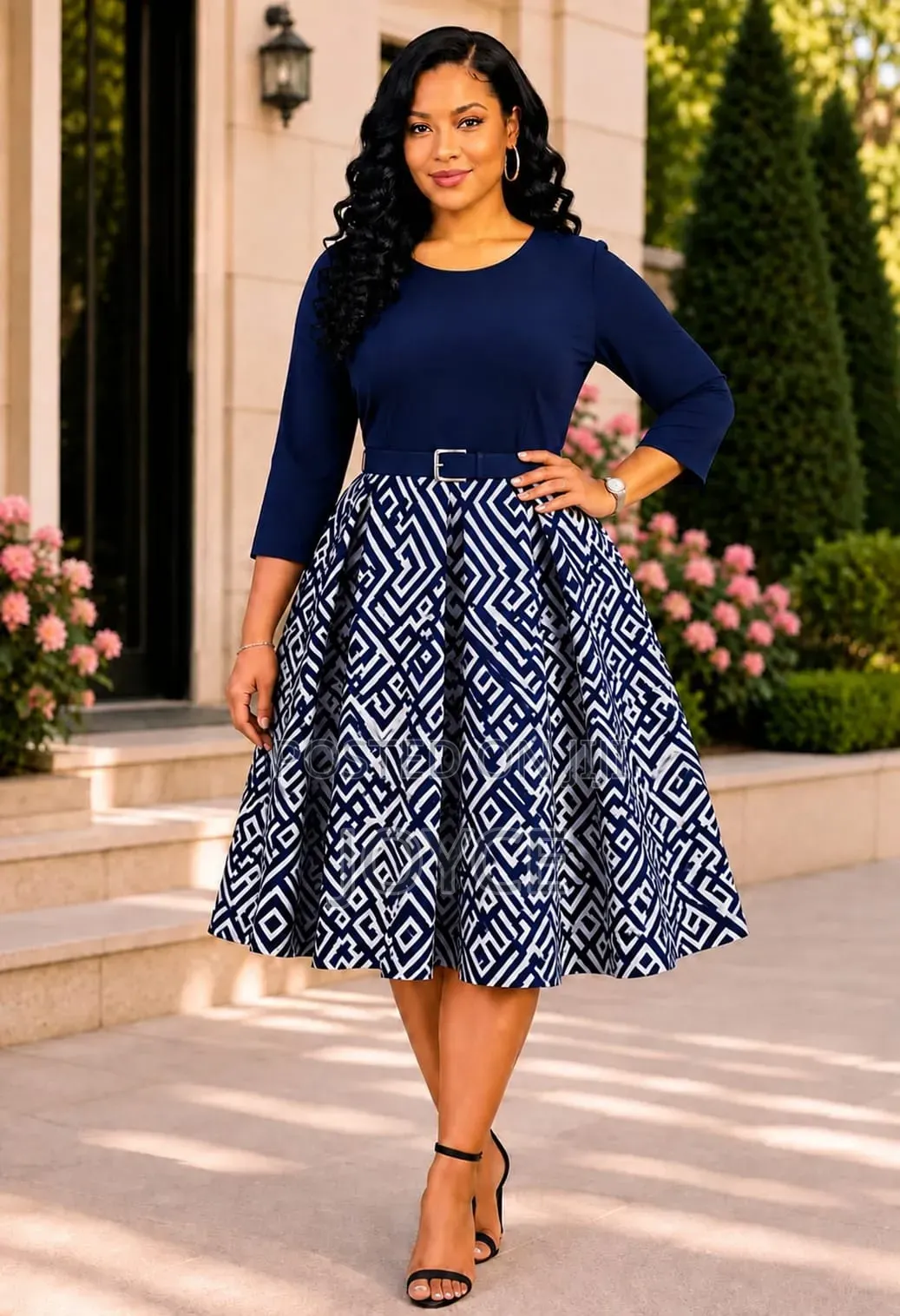 Box Plits Dress