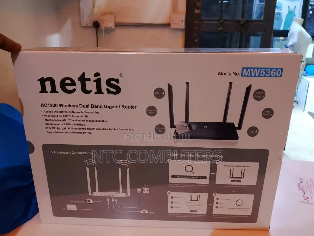 Netis MW5360 4G LTE Wireless Router Simcard Router