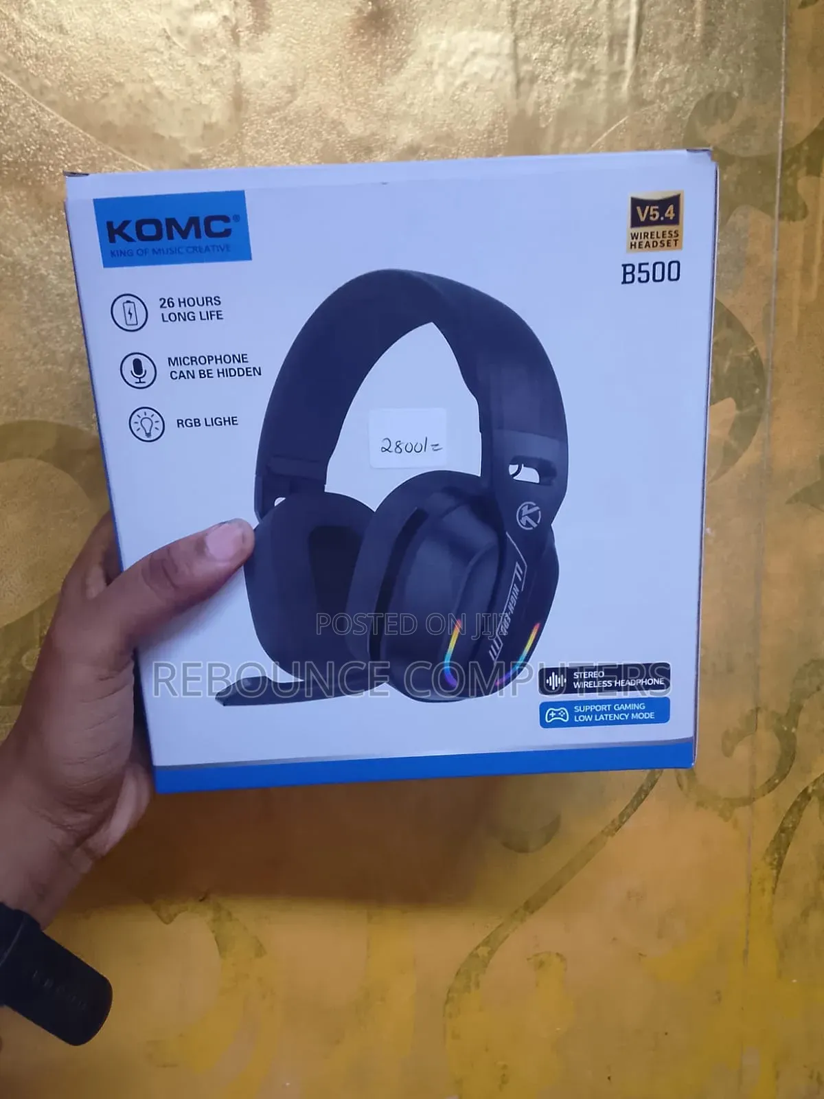 Komc Gt 100-2.4g Headphones