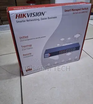 Hikvision DS-3E1318P-EI/M 16-Port PoE Switch 100Mbps PoEGigabit Uplink