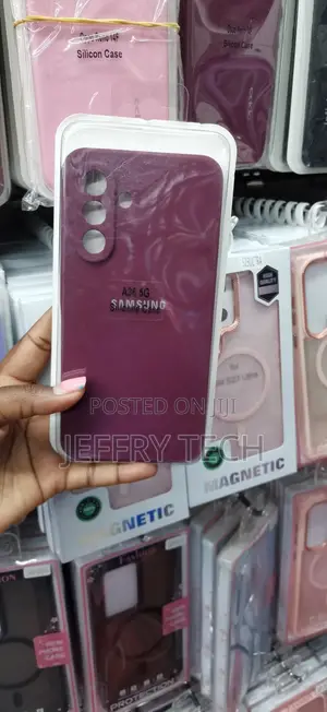 Pink Silicone Phone Case Designed for the Tecno Camon 50 Pro 4G