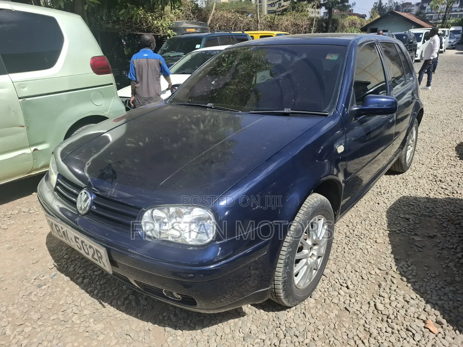 Volkswagen Golf 2003 Blue