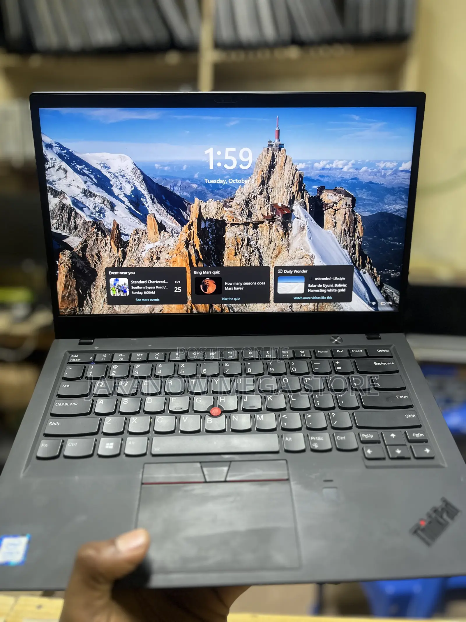 Laptop Lenovo ThinkPad X1 Carbon 8GB Intel Core i5 SSD 256GB