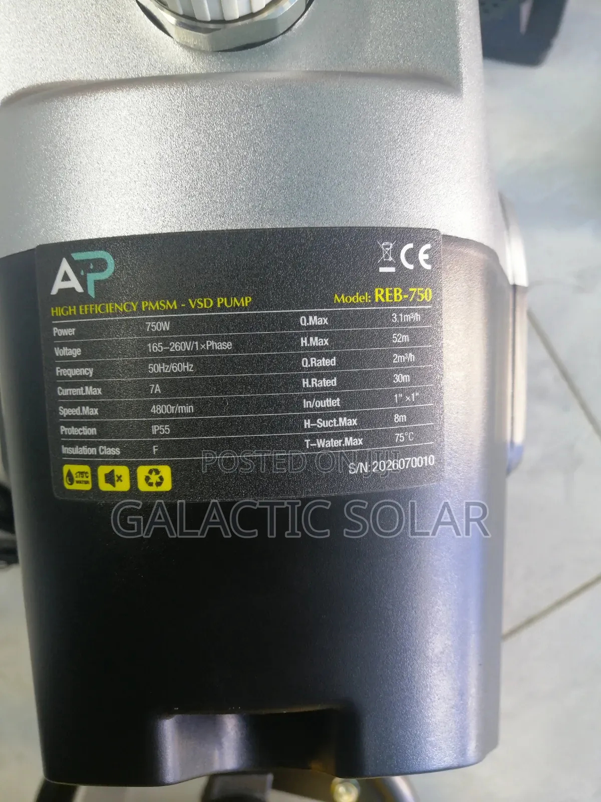 Silent Intelligent Booster Pump