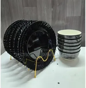 6 PCS Plates +6 PCS Bowls