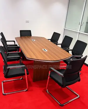 2400mm Brown Boardroom Meeting Table
