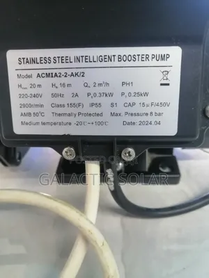 Silent Booster Pump