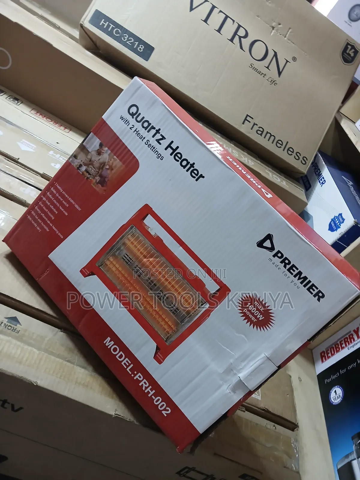 Premier PRH-002 Quartz Room Heater