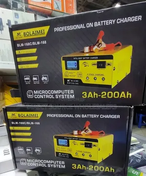 Heavy Duty Smart Battery Charger 3-200Ah With Digital Display