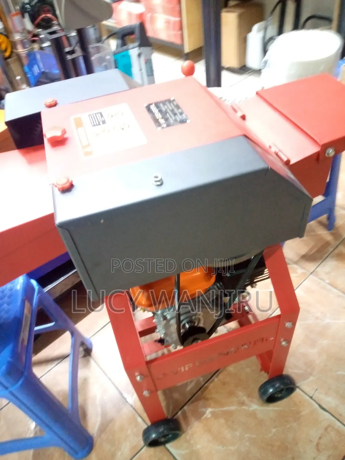 Heavy Duty Chaffcutt Machine With Engine