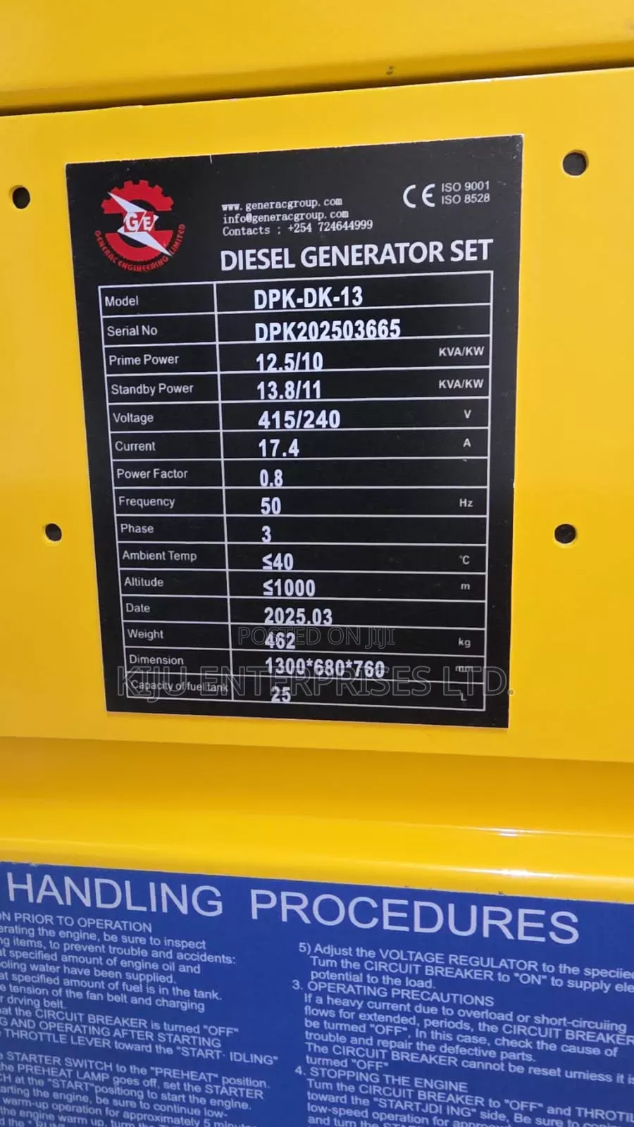 13kva Generator