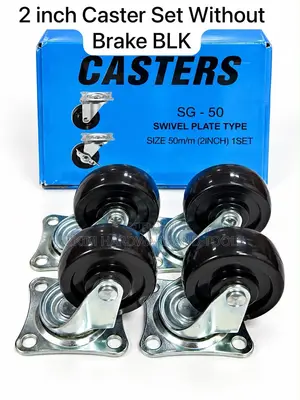 Castor Wheels With No Breaks 2”