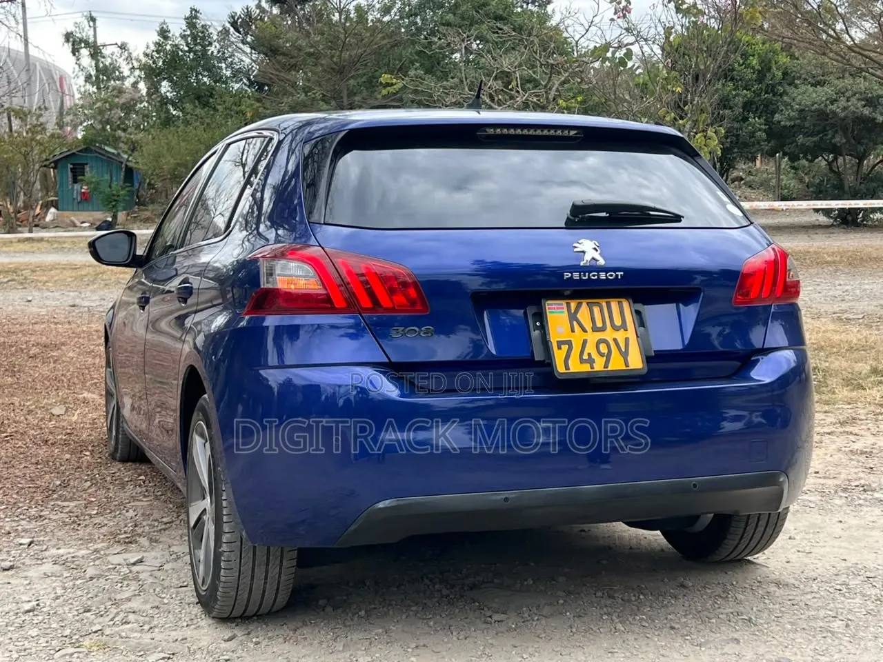 Peugeot 308 2018 Blue