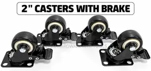 2” Castors With Break