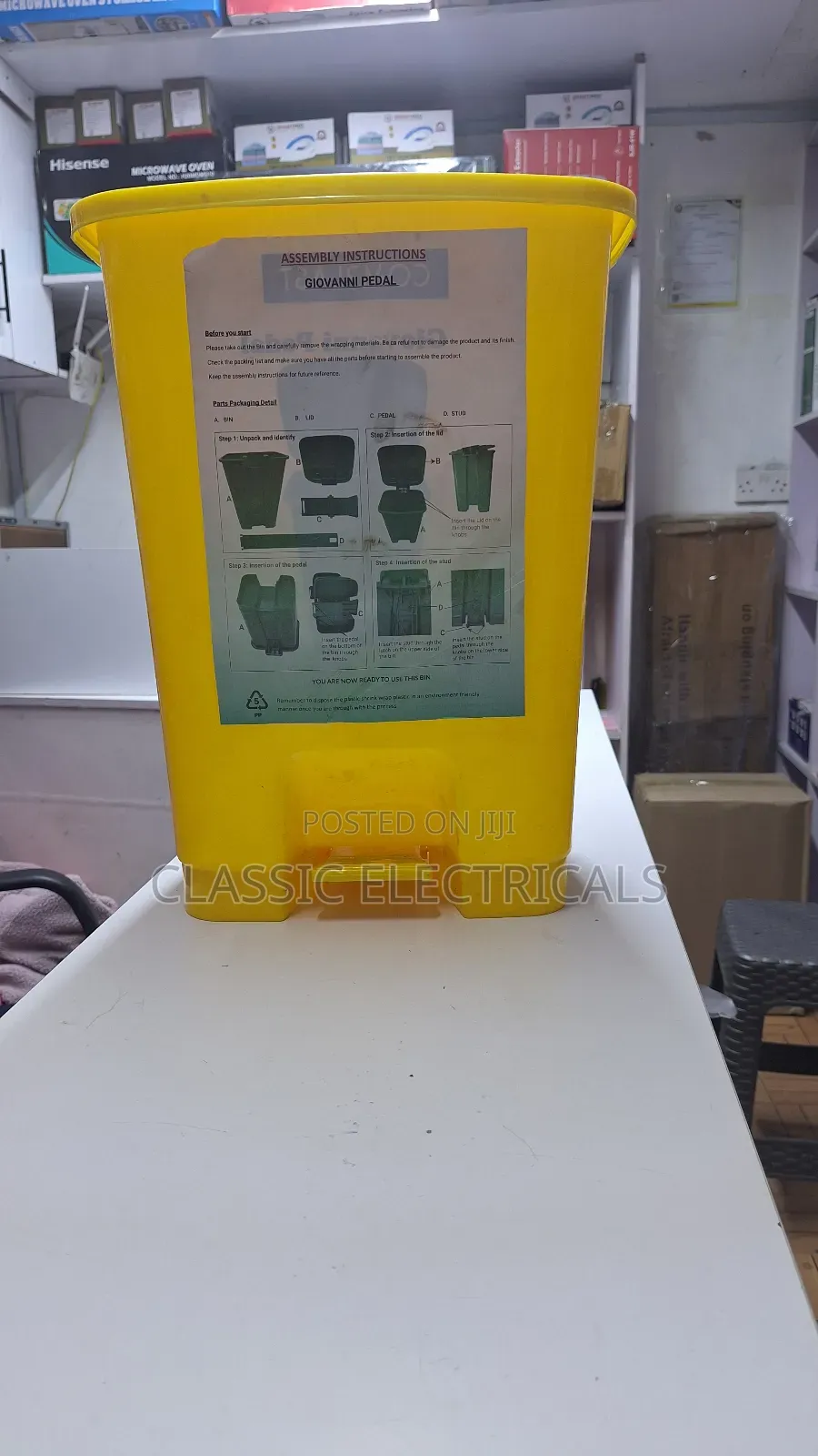 30 Litres Plastic Pedal Dustbin