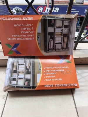 Portable Metal Wardrobe Clothes Organizer