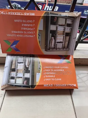 Portable Metal Wardrobe Clothes Organizer