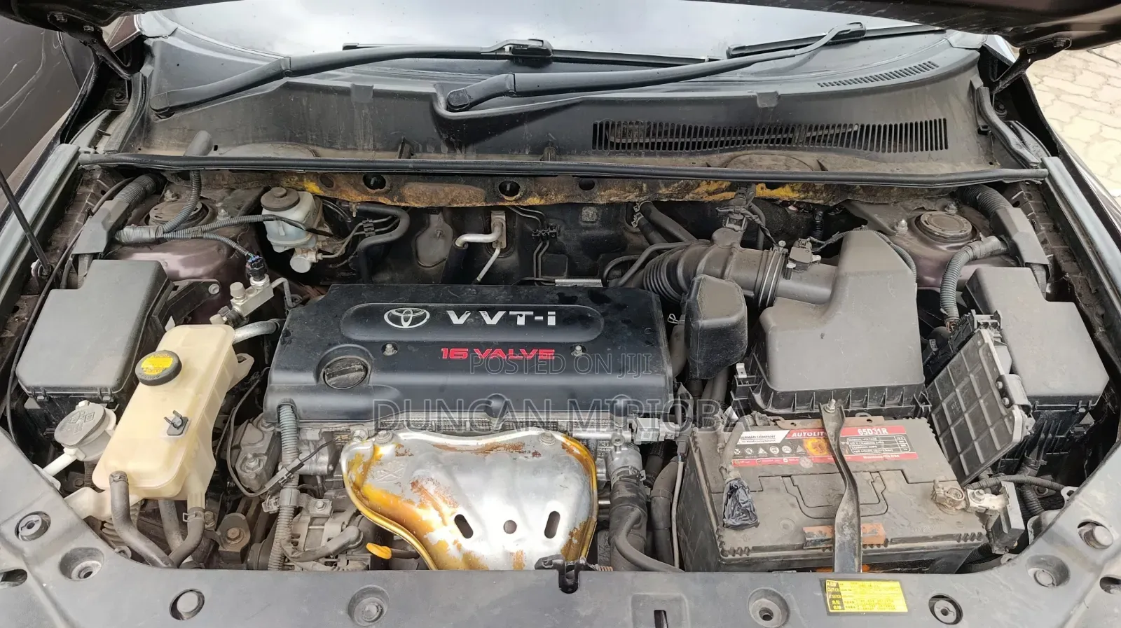 Toyota Vanguard 2011 Maroon