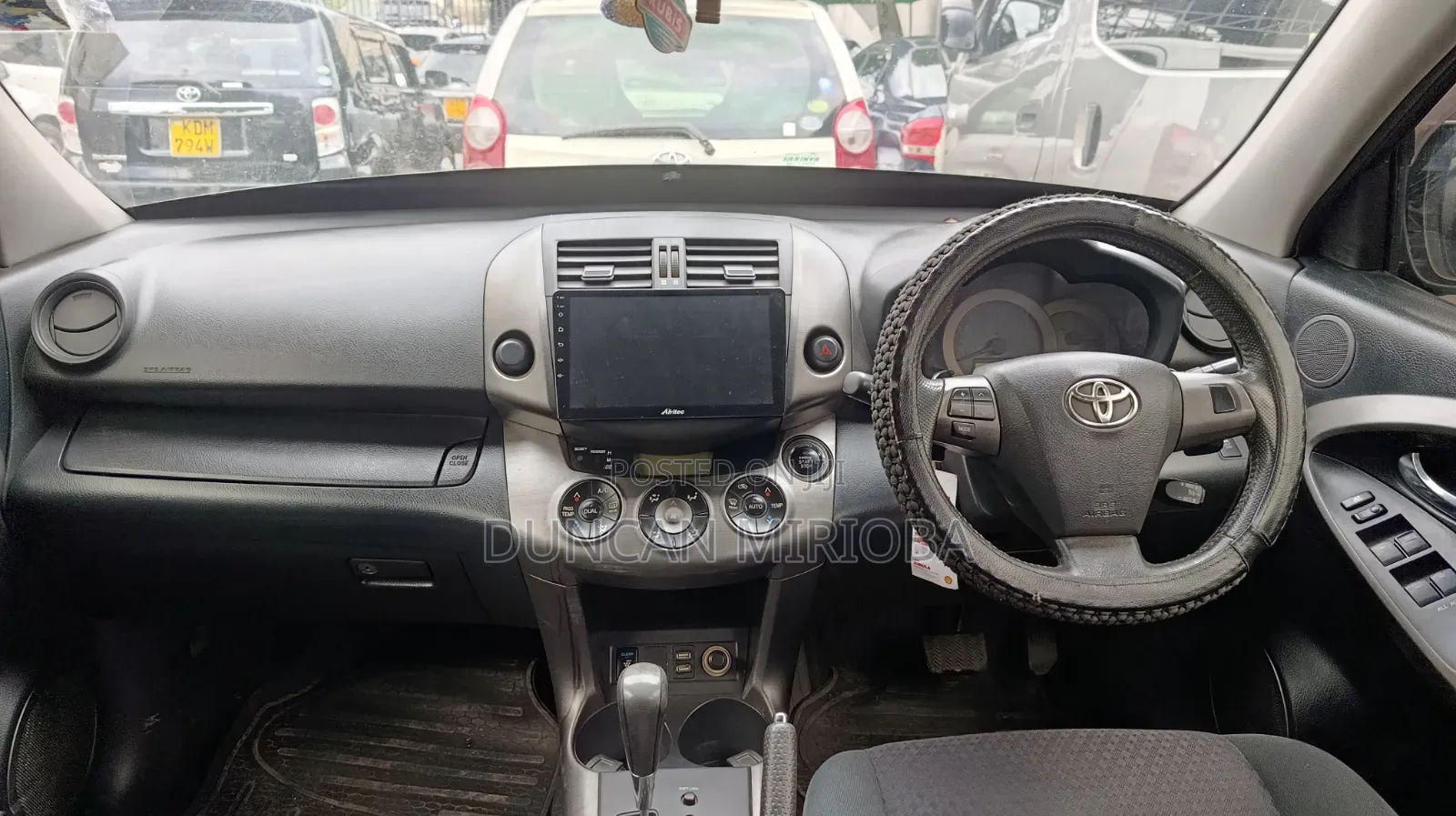 Toyota Vanguard 2011 Maroon