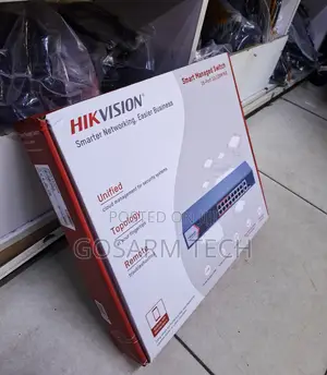 Hikvision 16 Port Managed PoE Switch – CCTV & Networking